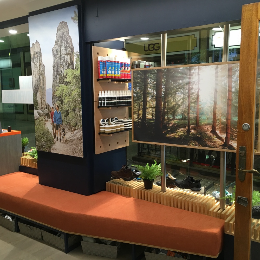 Merrell Shoes Fitout: Swanston Street