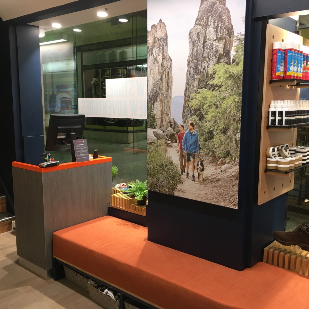 Merrell Shoes Fitout: Swanston Street