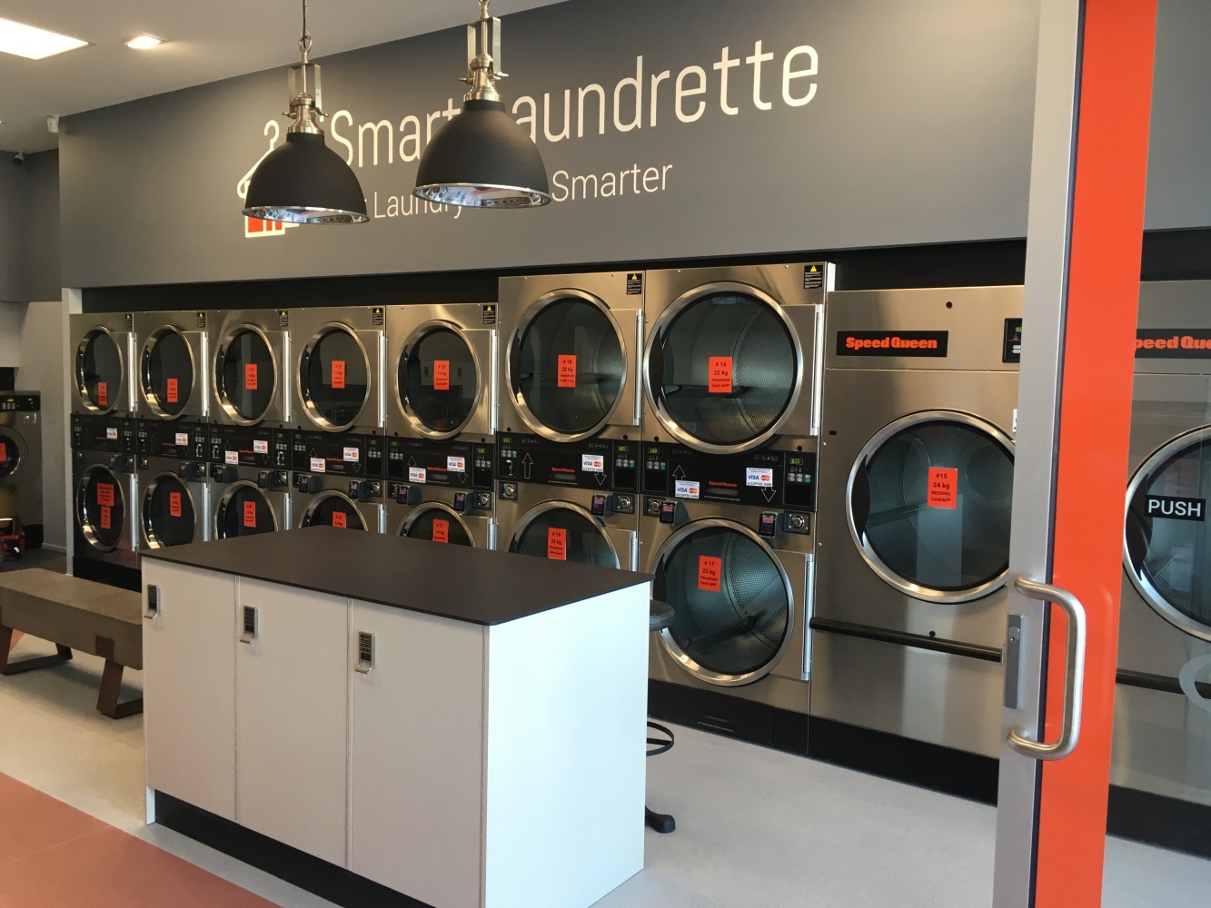 iSmart Laundrette Fitout: Mornington