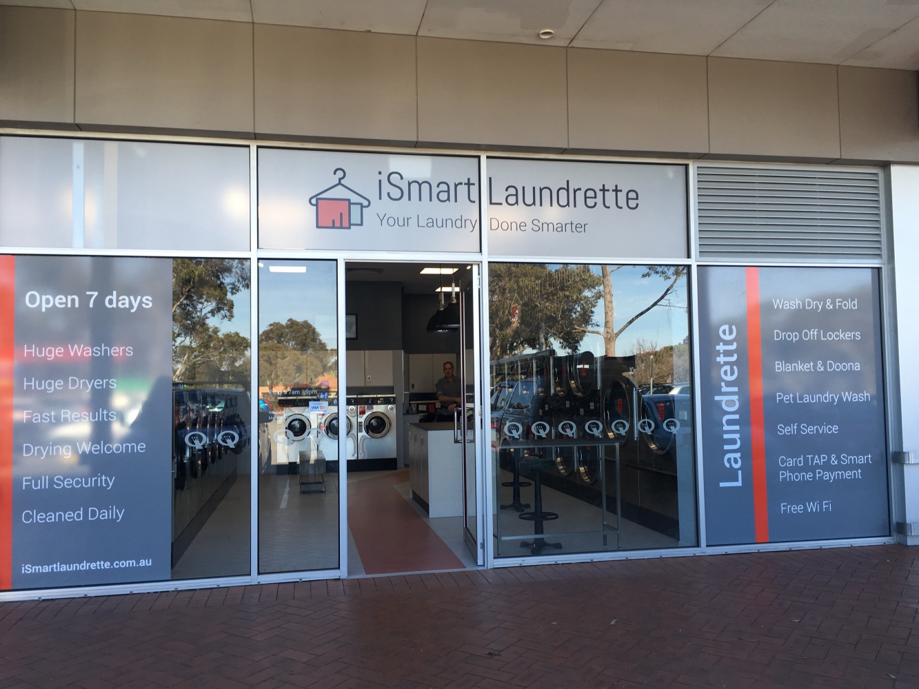 iSmart Laundrette Fitout: Mornington