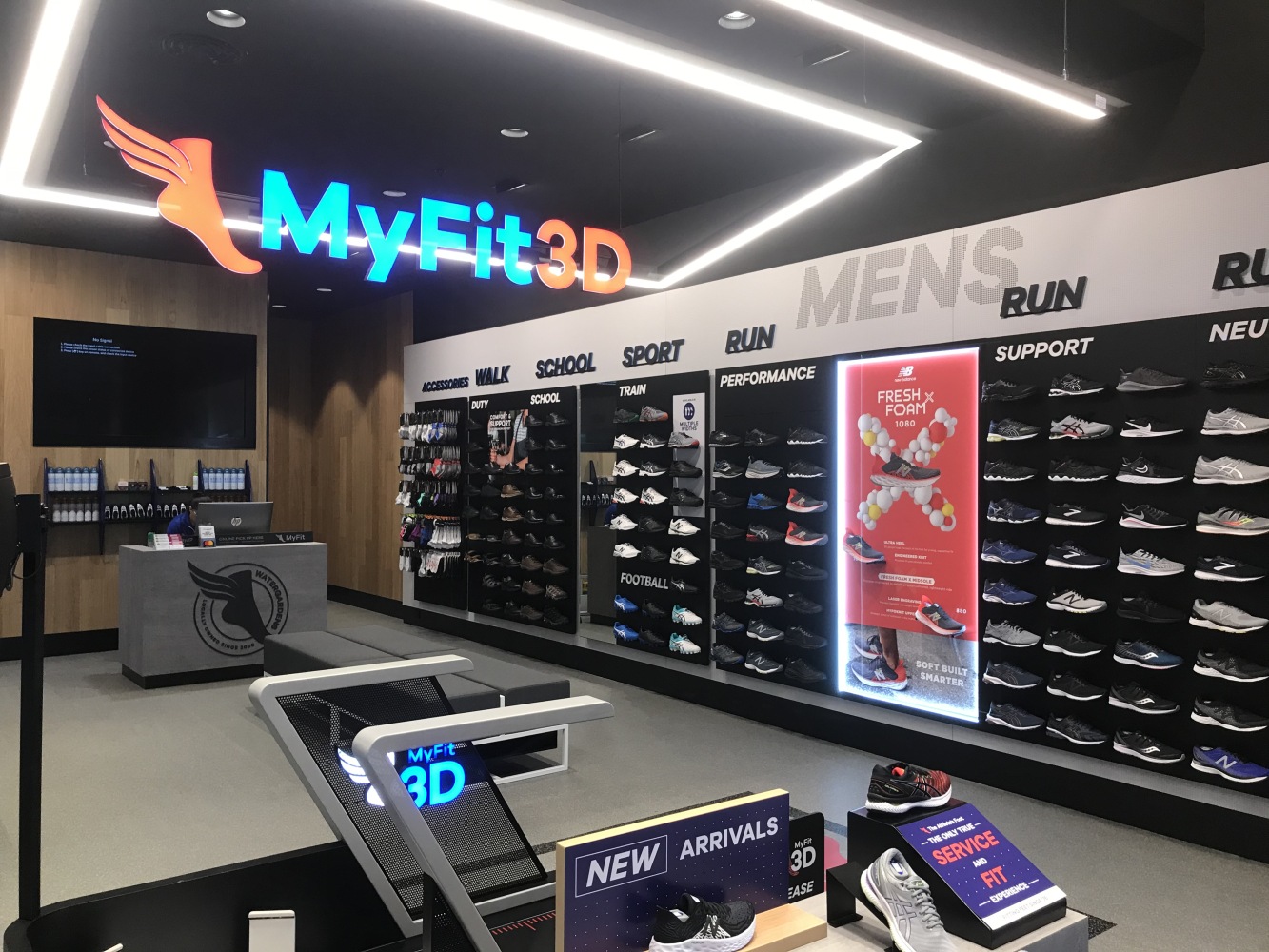 Athlete's Foot Fitout: Watergardens