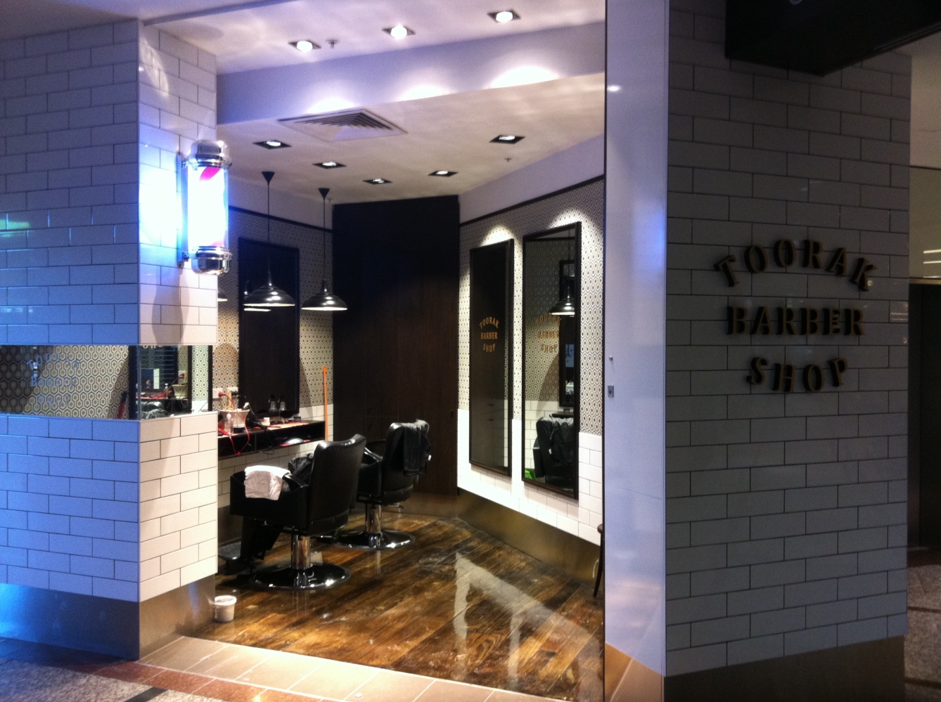 Toorak Barber Shop Fitout