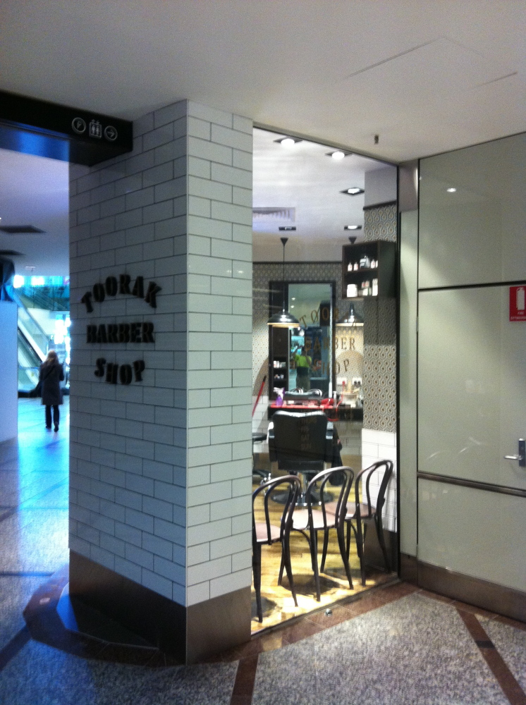 Toorak Barber Shop Fitout
