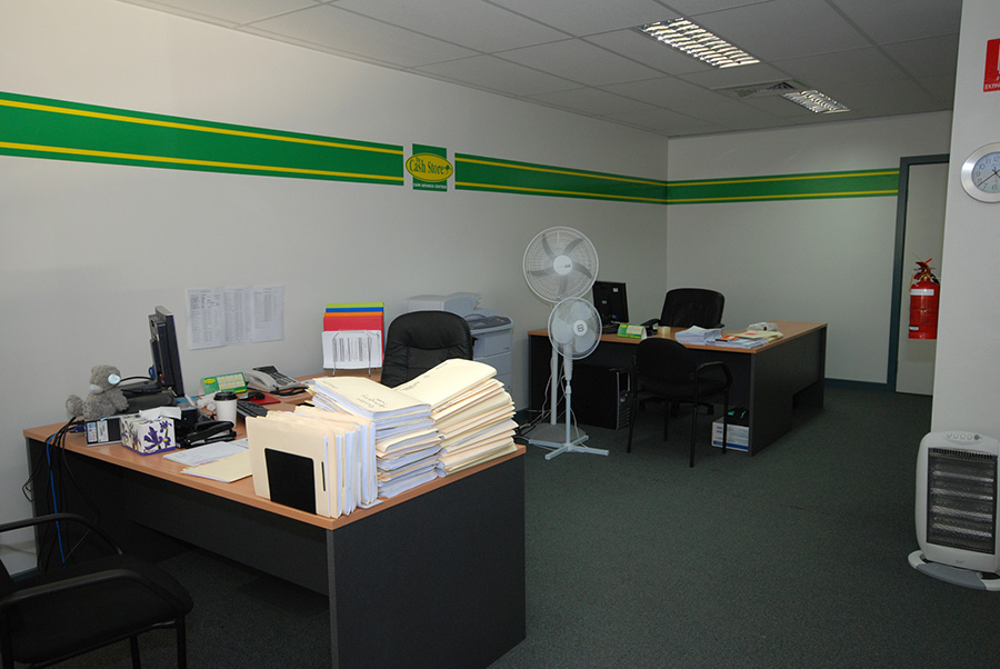 The Cash Store Fitout: Dandenong