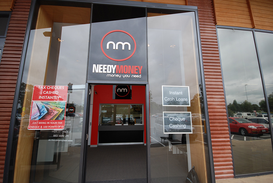 NM (Need Money) Bank Fitout
